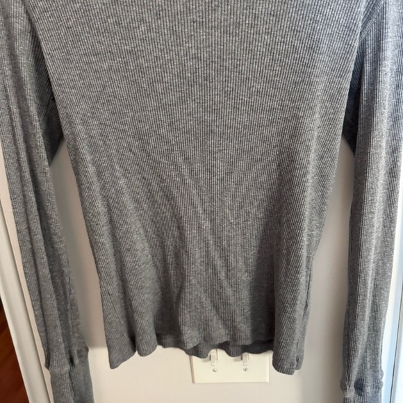 BANDIER WSLY Tops Wesley Rivington Ribbed Long Sleeve - Picture 4 of 6